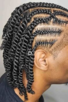 Cornrows com Twists