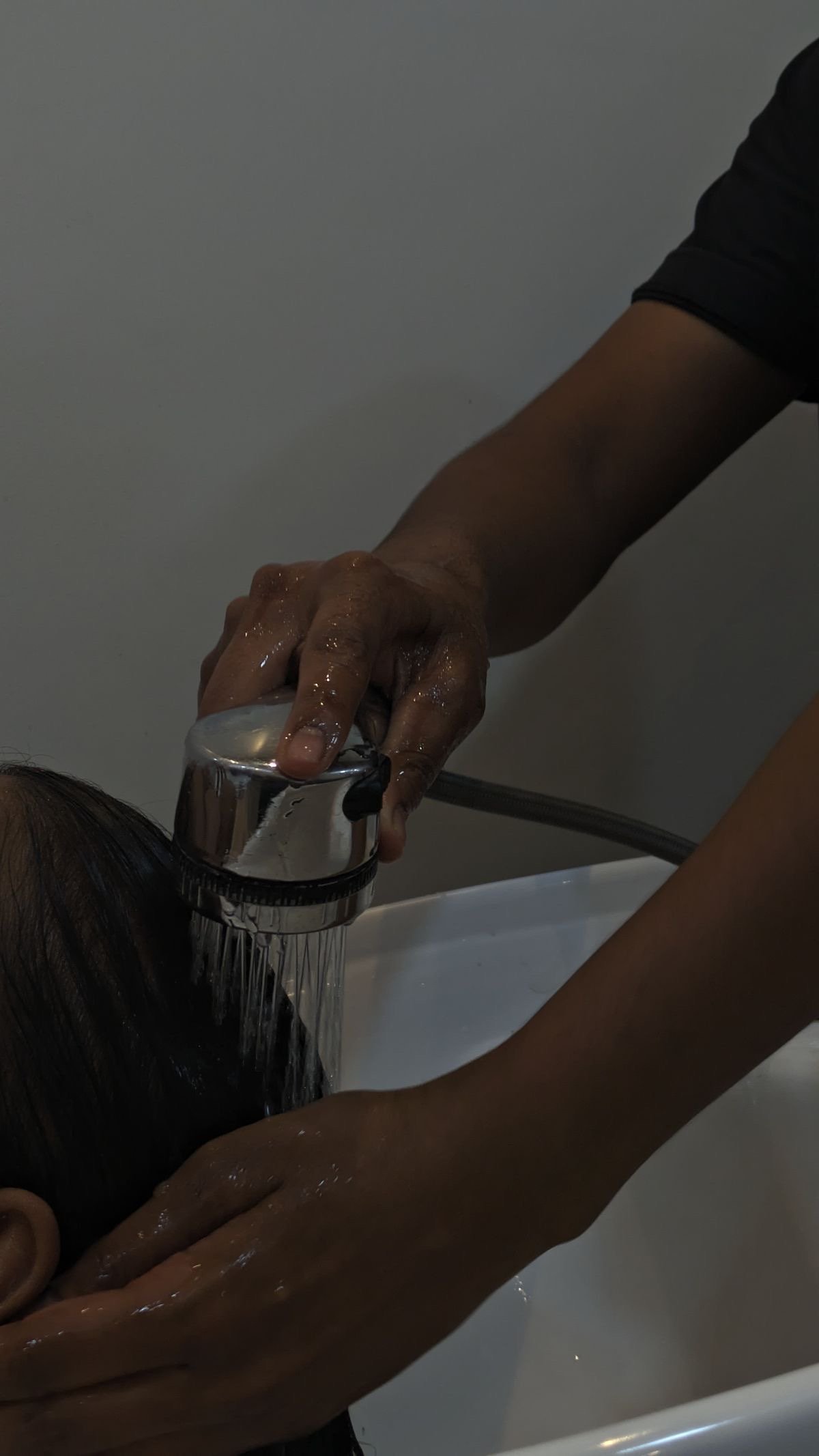 Lavagem de cabelo